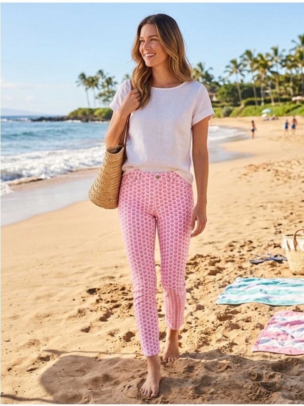 Vineyard Vines Nantucket Seashell Ankle Jeans Size: 2